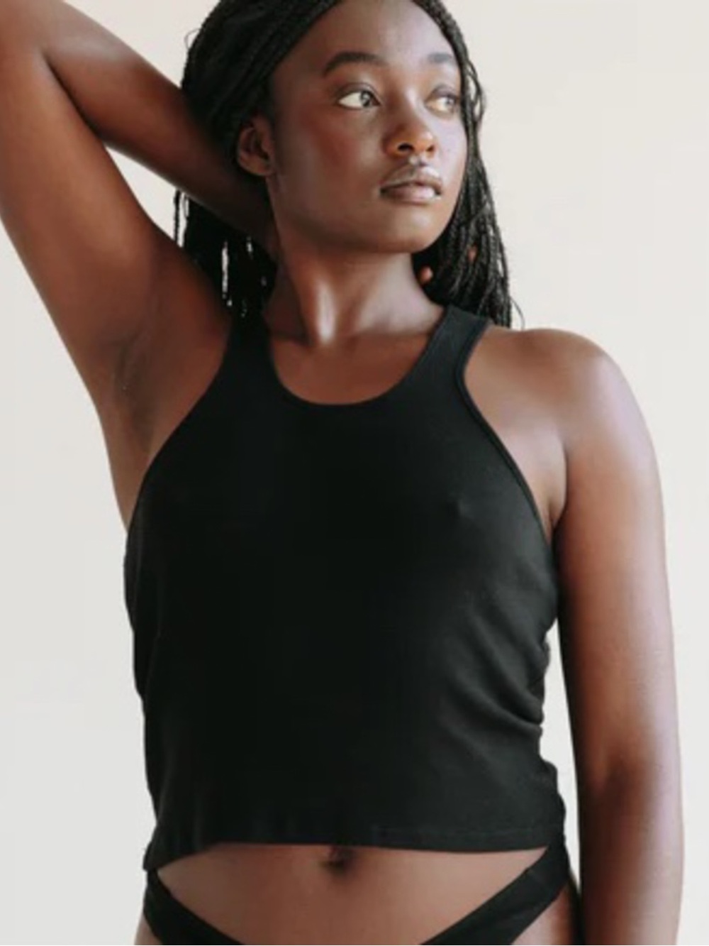 Arq Sal Tank in Black size M Medium